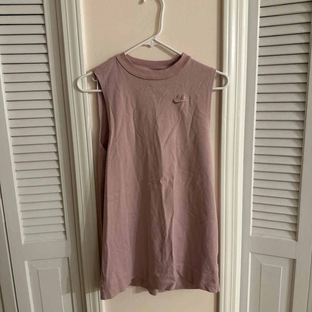 Vintage Purple Nike Light Purple Tank Top, size small